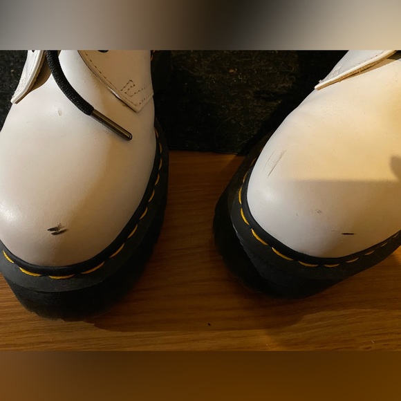 Dr marten 1461 quad platform women white - Picture 3 of 8